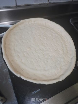 凤梨虾仁匹萨—8寸（附饼皮详细做法）的做法步骤：17