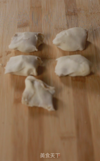 自制美味板栗馅棋子烧饼的做法步骤：5