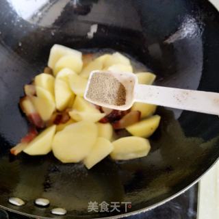 腊肉土豆米饭的做法步骤：8