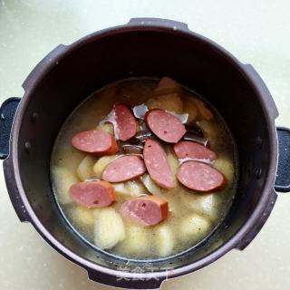 腊肉土豆米饭的做法步骤：11
