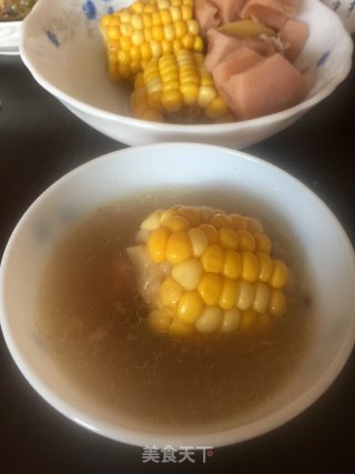 莲藕玉米骨架汤的做法步骤：7