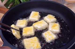 孜然豆腐的做法步骤：4