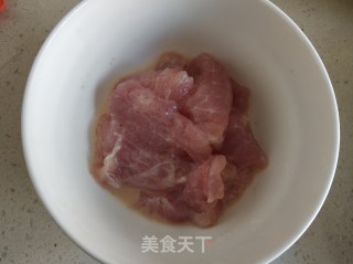 山药炒肉片的做法步骤：4