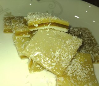 椰香马蹄糕的做法步骤：25