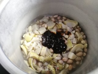 鲜笋酱花生的做法步骤：4
