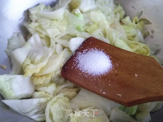 包菜炒鸡蛋的做法步骤：4