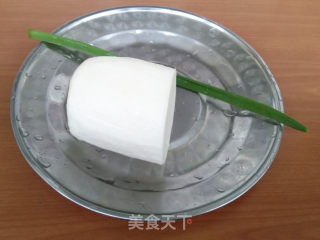 虾仁花蛤酱拌白萝卜的做法步骤：1