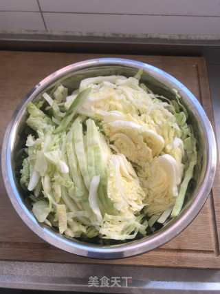 素炒饼的做法步骤：2