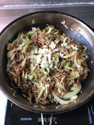 素炒饼的做法步骤：8