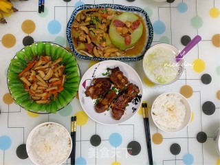 香菇扒油菜的做法步骤：10