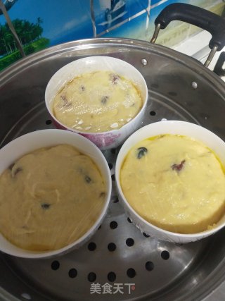 玉米面烫面发糕的做法步骤：7
