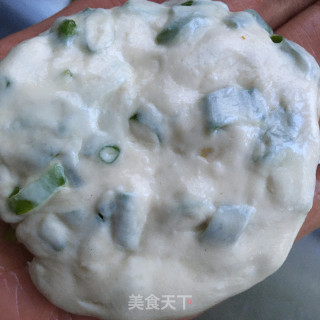 小葱发面饼的做法步骤：9