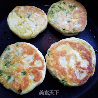 小葱发面饼的做法步骤：11