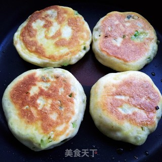 小葱发面饼的做法步骤：13