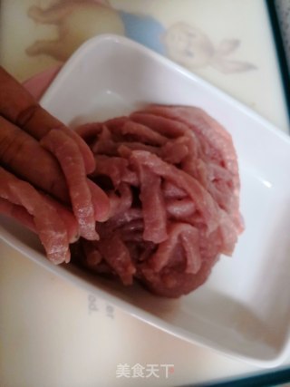 干炸肉条的做法步骤：2