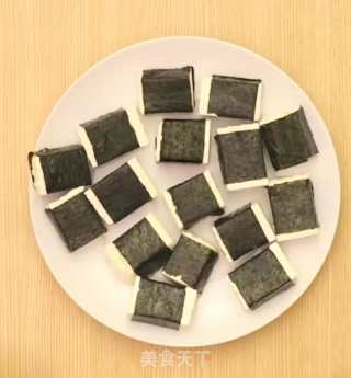 海苔豆腐的做法步骤：2