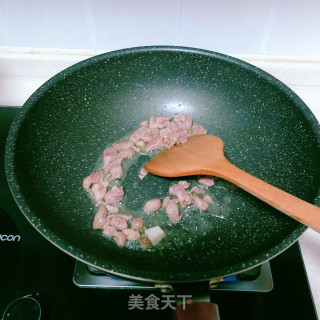 酱炒（蒸）瘦肉丁的做法步骤：9