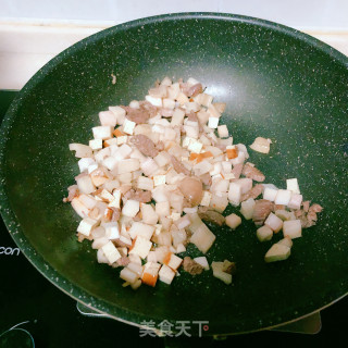 酱炒（蒸）瘦肉丁的做法步骤：11