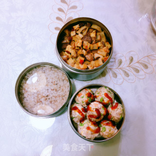 酱炒（蒸）瘦肉丁的做法步骤：17