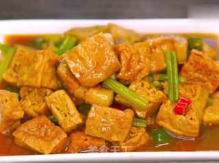 油豆腐烧肉的做法步骤：5