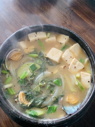 韩式大酱汤的做法步骤：7