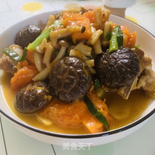 养颜健骨好帮手  木瓜排骨杂菌煲的做法步骤：8