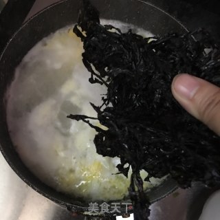 紫菜鸡蛋汤的做法步骤：5