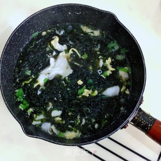 紫菜鸡蛋汤的做法步骤：8