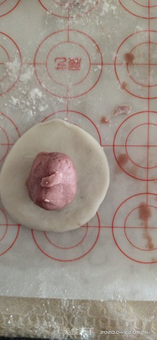 桃花酥的做法步骤：7