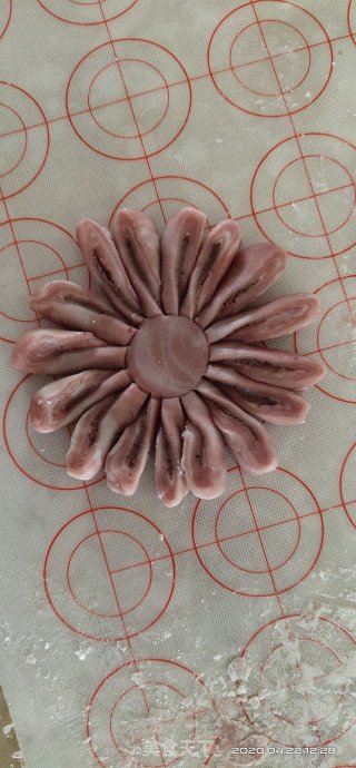 桃花酥的做法步骤：16