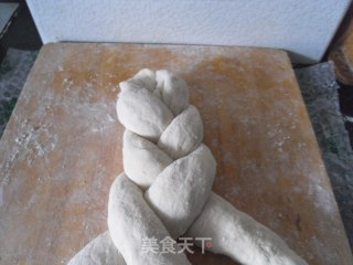 夹馅辫子面包的做法步骤：8