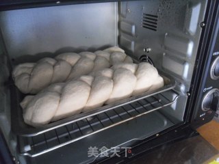 夹馅辫子面包的做法步骤：12