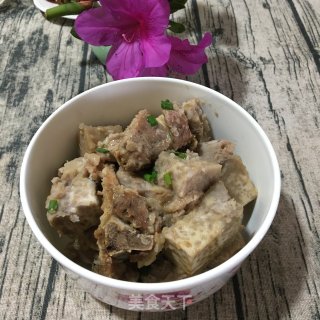 排骨蒸香芋的做法步骤：7