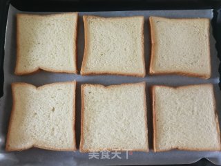 火腿肠芒果吐司披萨的做法步骤：7