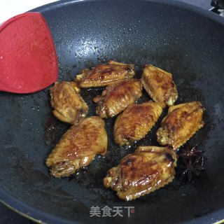 红烧鸡中翅的做法步骤：8