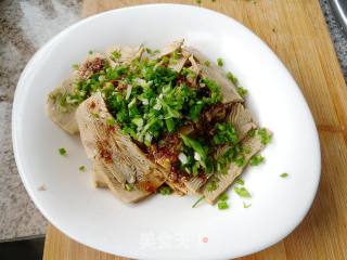 小葱拌豆腐干的做法步骤：7