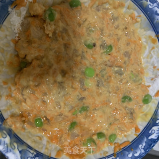 宝宝大爱——虾仁萝卜豆饼的做法步骤：10