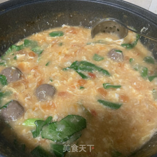 番茄面疙瘩汤的做法步骤：7