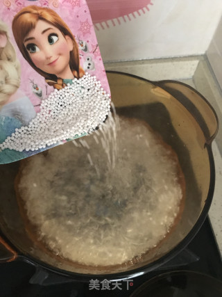 芒果西米露的做法步骤：2