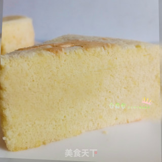 完美不塌陷的蒸锅蒸8寸戚风蛋糕 详细步骤的做法步骤：16