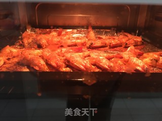黑胡椒烤虾的做法步骤：6