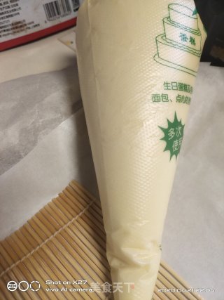 可可大理石纹蛋糕卷的做法步骤：9