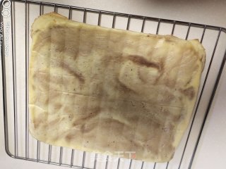 可可大理石纹蛋糕卷的做法步骤：13