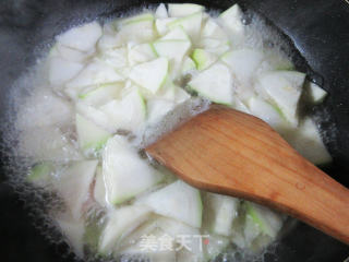 咸肉煮蒲瓜的做法步骤：7