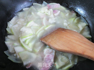 咸肉煮蒲瓜的做法步骤：10