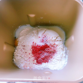 草莓????包子的做法步骤：2
