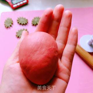 草莓????包子的做法步骤：12