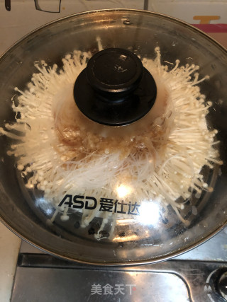蒜蓉粉丝金针菇的做法步骤：7