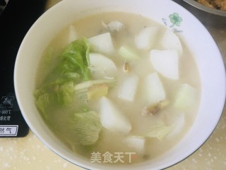 鱼头萝卜汤的做法步骤：6