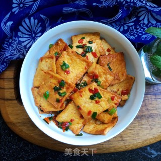 香辣老豆腐的做法步骤：11